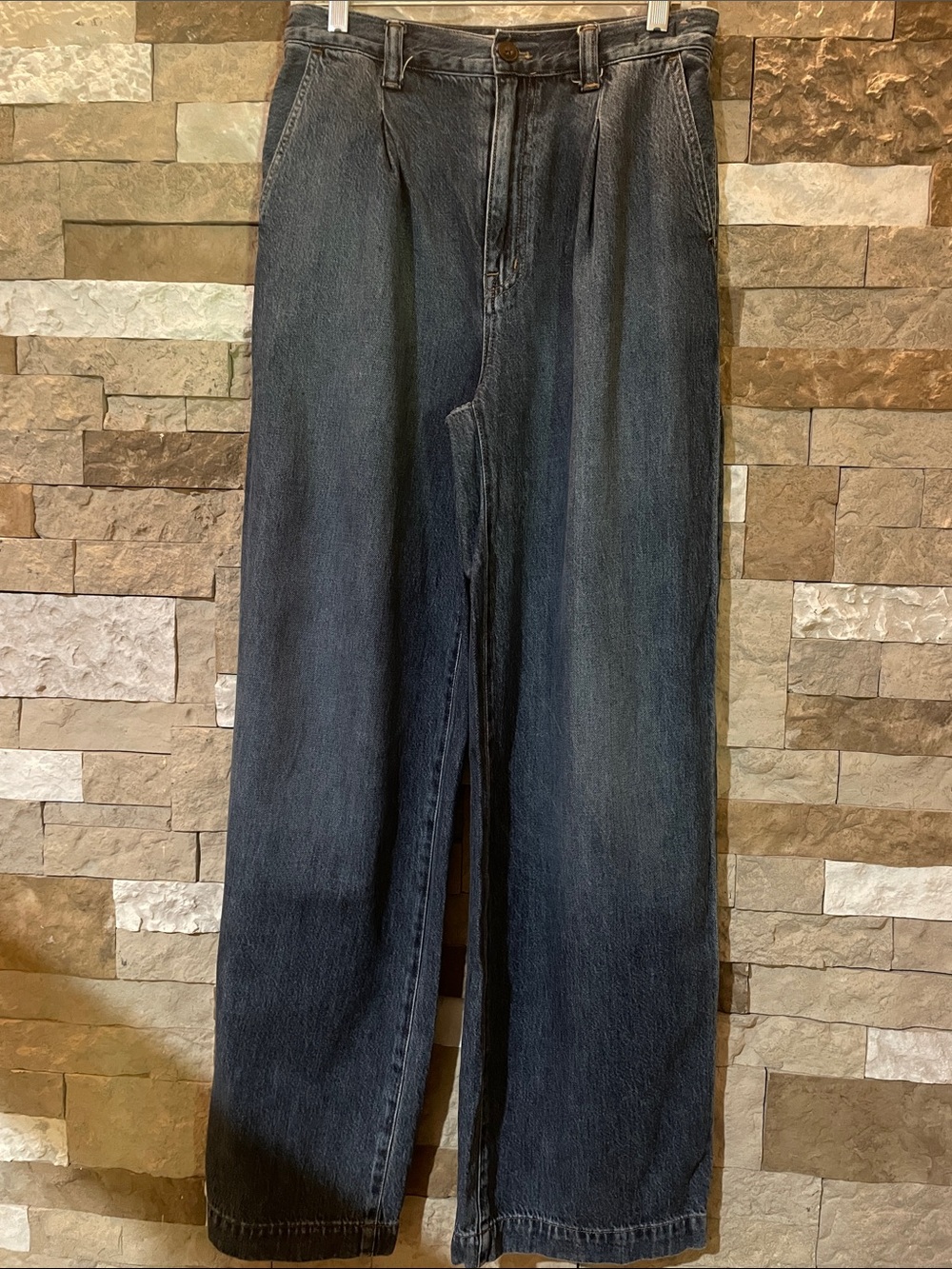 MADEWELL Harlow Wide Leg High-Waist Jeans Sz 4-5 (27T)
